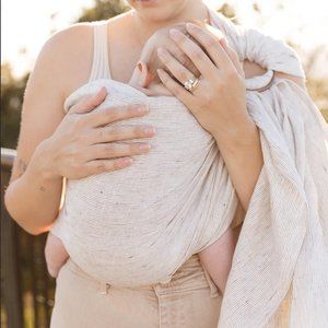 Linen WildBird Baby Sling